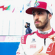 A photo of former F1 driver Antonio Giovinazzi at the British Grand Prix.